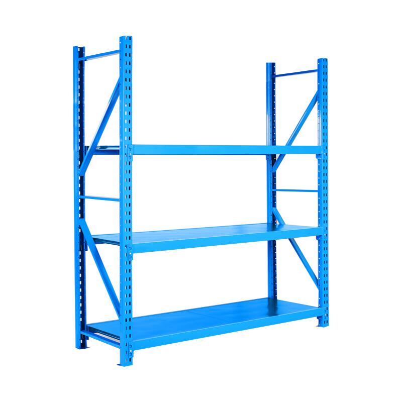 3-Shelf Storage Shelving Heavy Duty 221 lbs Loading Capacity Per Shelf 1000*400*2000mm Blue Or Gray