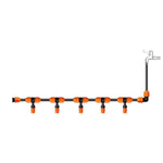 Irrigation Equipment Atomization Spray Nozzle Cooling Spray Head Automatic Watering Device Home Spray System Hanging Orange Single Outlet Atomization