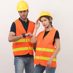 Reflective Vest Vest Vest Sanitation Construction Night Riding Reflective Vest Construction Site Security Patrol Driver Traffic Safety Suit