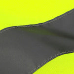 Velcro Personal Protection Safety Vests 2 Reflective Strips Breathable Mesh Fabric Reflective Vests for Walking Riding Running Night Work