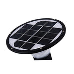 Outdoor Solar Road Lamp 2.5m Garden Lamp (including Led Light Source 15w) Black