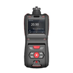 Portable Composite Five In One Gas Detection And Alarm Tester Has Built-in Pump 350g Black Platform