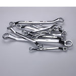 14*17mm Carbon Steel Mirror Ring Spanner Double End Spanner Auto Repair Plate Hand Wrench Tool