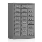 Parts Cabinet Drawer Type Tool Cabinet Parts Box Electronic Components Material Screw Classification Storage Cabinet Box 24 Drawer Iron Draw Without Door