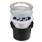 Led Buried Lamp Lawn Lamp Courtyard Lamp Outdoor Embedded Buried Lamp 3w Colorful 24v