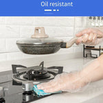 Free Size 100 Pieces / Bag Disposable Gloves Thickened CPE Gloves Transparent Household Catering Waterproof Protective Gloves