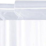 Self Sealing Bag Thickened Transparent 15 * 20cm 12 Silk 100 Pieces