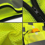 Mesh Breathable Reflective Clothing For Outworks