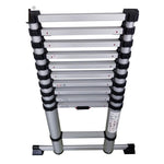 2.3m Aluminum Alloy Bamboo Ladder Telescopic Ladder Load-bearing 150kg