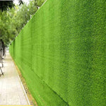 2m * 1.5cm Artificial Turf Carpet Plastic Turf Simulation Lawn Roof Balcony Fence Safety Net False Turf Mat No Gum