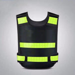 Reflective Vest Traffic Road Administration Highway High Speed Light Release Hot Melt Embossing Fluorescent Reflective Vest