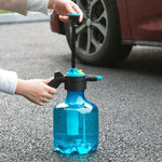 Pressure Type Watering Flower Spray Bottle Small Watering Pot Atomizing Spray Bottle Watering Pot 1.5L Ink Green