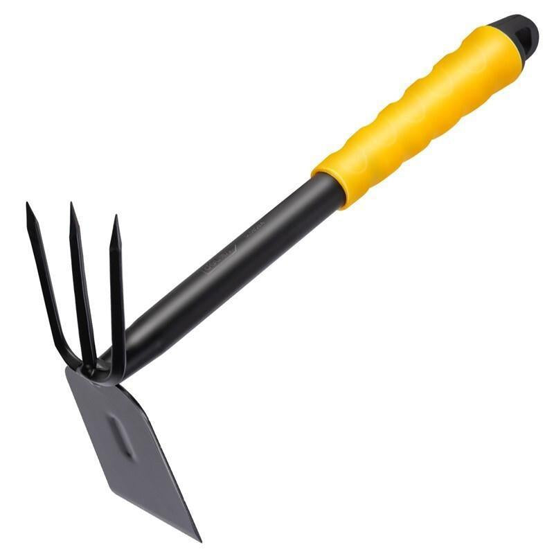 Watering Pot Small Shovel Hoe Toothed Rake Gardening Tools Flower Shovel Watering Pot Household Watering Flowers And Vegetables Potted Meat Flower Cultivation Planting Tool Dual Purpose Hoe 31cm