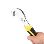 Universal Wrench Two Piece Quick Water Pipe Movable Multi-function Pipe Large Diameter Looped Household Tool Set Quick Opening