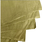 20 Pieces Woven Bag Snake Skin Bag Construction Waste Bag Logistics Woven Bag 50 * 64cm Earth Yellow Medium Thick Yellow