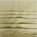 20 Pieces Woven Bag Snake Skin Bag Construction Waste Bag Logistics Woven Bag 50 * 64cm Earth Yellow Medium Thick Yellow