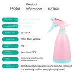 Garden Tools Manual Pneumatic Watering Pot Watering Pot Garden Tools Sprayer Watering Pot Sprinkling Pot 500ml Watering Pot (random Color)