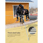 New Large Outdoor Sunshade Inclined Canopy Stall Umbrella Rainproof Folding Square Thickened Umbrella Four Bones 2 × 1.5 M