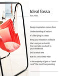 Hanging Basket Rattan Chair Household Swing Support Net Red Hanging Chair Adult Courtyard Coax Baby Hammock Baby Single Cradle Indoor Candy Color
