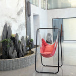 Hanging Basket Rattan Chair Household Swing Support Net Red Hanging Chair Adult Courtyard Coax Baby Hammock Baby Single Cradle Indoor Candy Color