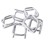 Fiber Belt With 50 Pieces Of Recycled Buckle 16mm Wide Polyester Flexible Buckle Metal Wire Clip A1214