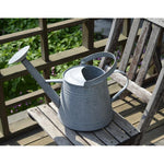 Watering Pot Gardening Iron Large Capacity Used Watering Pot Watering Pot Spraying Pot Old Zinc Old Zinc Color