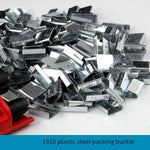 PET Plastic Steel Belt Packing Buckle Iron Sheet Hand 1910
