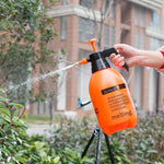 Watering Flower Pot Watering Flower Kettle Horticultural Washing Car Spray Kettle Foam Household Disinfectant Kettle Alcohol Small Watering Pot 2L Thickening Watering Pot Orange Color