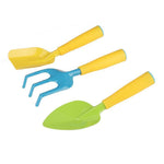 Garden Children's Beach Sand Digging Small Shovel Three Piece Set Watering Pot Kindergarten Flower Planting Tool Set Gardening Apron Watering Pot