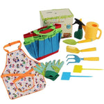 Garden Children's Beach Sand Digging Small Shovel Three Piece Set Watering Pot Kindergarten Flower Planting Tool Set Gardening Apron Watering Pot