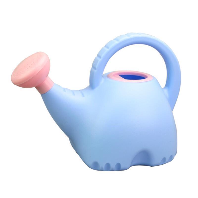 1.5L Little Elephant Gardening Tools Household Children's Cute Cartoon Little Elephant Shape Watering Pot Pink Blue Children's Watering Pot