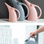 Fleshy Watering Pot Long Spout Watering Pot Green Plant Potted Watering Pot Gardening Tools Watering Sprayer 1L - Pink