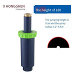 Garden Lawn Irrigation Nozzle Bouncing Buried Scattering 4-inch Barrel Height (bouncing Height 7cm) 4-minute Taper Inner Wire 180 Degree Spraying