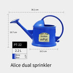 Watering Pot Watering Pot Color Resin Watering Pot Watering Pot Gardening Tools Watering Pot 2.2L Dark Blue