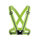Elastic Reflective Strap Adjustable Night Riding Construction Fluorescent Vest Elastic Safety Vest Body Protection Safety Vests