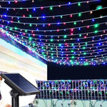 Solar Energy Color Lamp Flashing Lamp String Outdoor Courtyard Creative Sky Full Star Decorative Lamp Villa Garden Outdoor Waterproof Atmosphere Lamp