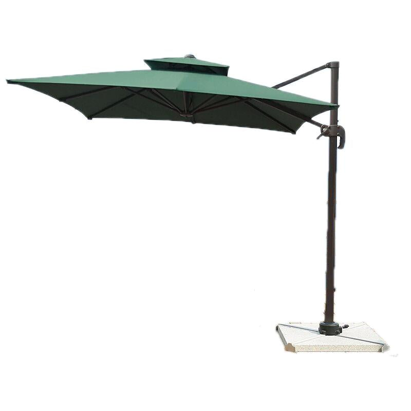 2.1*2.1 Boundless Rattan Facing Outdoor Sunshade Umbrella Courtyard Umbrella Outdoor Stall Roman Umbrella Terrace Garden Balcony Sunshade Umbrella Big Sun Umbrella Generation Square Double Top