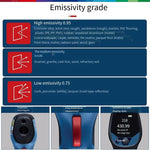 Digital Original Infrared Thermometer Temperature Screening Temperature Gun High Temperature Oil Temperature Air Conditioner Automobile Engine Motor