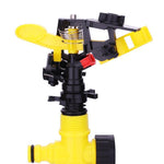 Garden Lawn Gardening Nozzle 360 Degree Controllable Triangular Support Vegetable Garden Sprinkler Greening Agricultural Rocker Arm Irrigation Nozzle