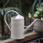 Gardening Tools Simple Flower And Grass Watering Pot Resin Plastic Watering Pot Large Capacity Gardening Watering Pot Alice Brown No Nozzle 1.5L