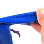 Nitrile Impregnated Labor Protection Gloves Anti-skid Wear-resistant Oil-resistant Acid And Alkali Resistant Gloves Working Labor Protection Gloves Blue 12 Pairs M Size