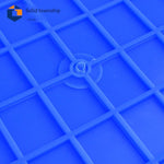 10 Pcs Plastic Storage Tray For Fruit, Vegetables, Food 370x250x65mm Rectangular Square Box Turnover Parts Box Shallow Plate Rectangular Plastic Square Plate