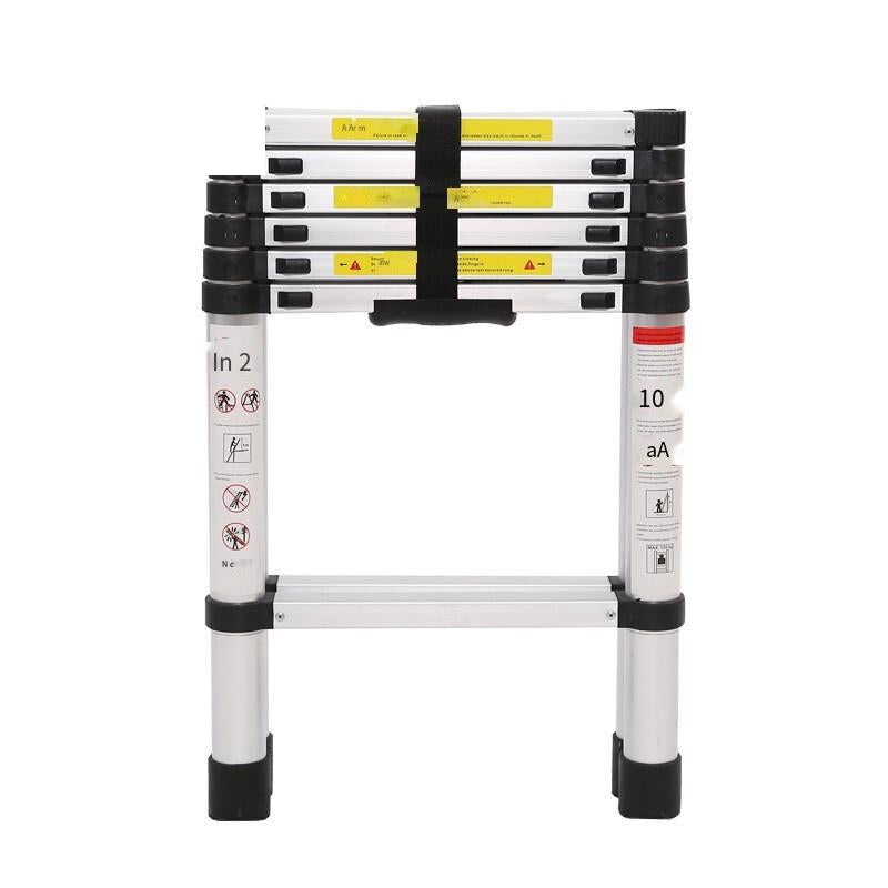 Aluminum Alloy Expansion Ladder Double-sided Herringbone Type 2 + 2m Herringbone Ladder Folding Staircase Engineering Ladder