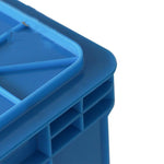 Thickened Turnover Box Rectangular Plastic Box Logistics Box Can Be Covered With Finishing Box Plastic Box Box 520 * 380 * 230 Blue