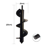 Auger Drill Bit Flower Planting Garden Drill Bit Planting Seedlings Soil Digging Earth Auger Bit