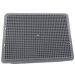 300 * 200 * 150 Uncovered Grey Turnover Box Plastic Box Thickened Auto Parts Stackable Turnover Box Storage Box Parts Box