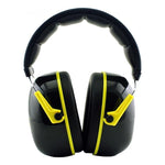 1 Pack Earmuff Adjustable Memory Sponge Pad 32DB Yellow Black