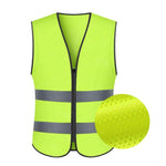 Type II Reflective Vest Construction Site Fluorescent Yellow Safety Vest Riding Car Reflective Coat
