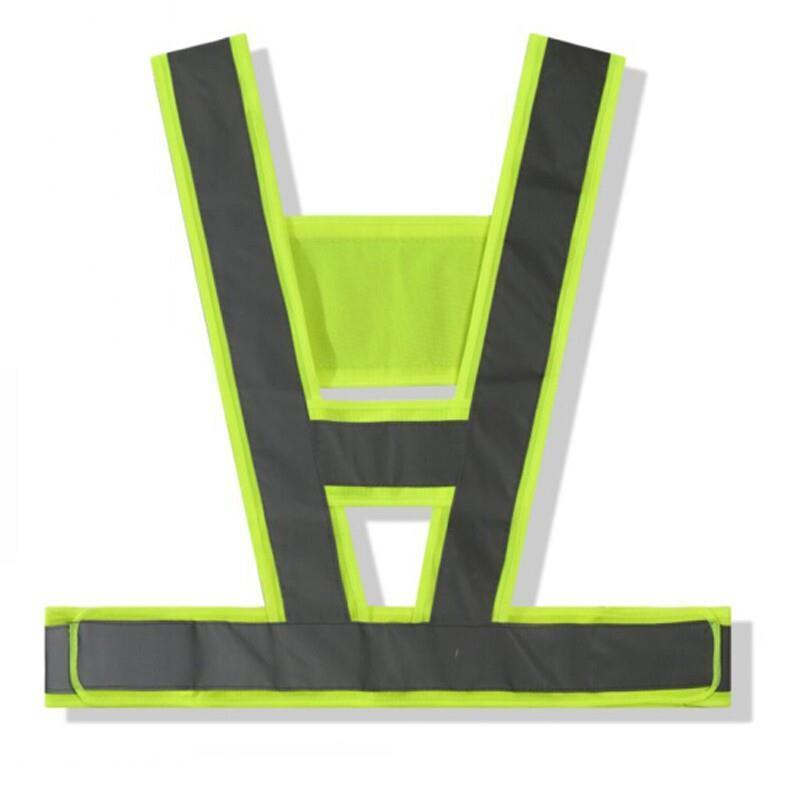 Engineering Construction Vest Breathable Safety Reflective Vest Vehicle Safety Vest Traffic Warning Clothing - Fluorescent Yellow Free Size
