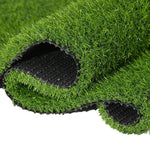 Artificial Grass 2m*0.5m Single Color Summer Grass 25mm Pile Height Outdoor Fake Grass Carpet High-Density Grass Turf For Garden, Sports, Kids Play